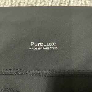 Fabletics pure luxe 6” 2 shorts black and grey